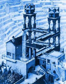 Escher: Waterfall
