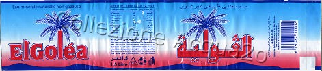 El Gola (analysis-) -label plastic- PET Nat 1,5 L   [151108]