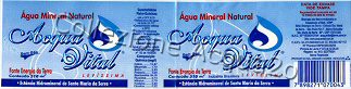 Acqua Vital, Fonte Energia da Terra (analysis 2000) SemGas 0,51 L [280405]