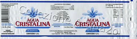 AGUA CRISTALINA Fonte Olhos D'Agua (analysis 2003) Nat 1,5 L [120507]