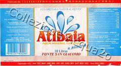 ATIBAIA, Fonte San Giacomo (analysis 2001 bbe2002) 20,0 L [170505]