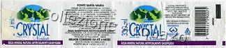 Crystal, Fonte Santa Maria (analysis 1996) GasArt 0.33L [150507]