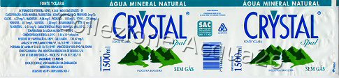 Crystal, Fonte Ycuara (analysis 1997) PET SemGas 1,5 L + 0,51 L [300505]