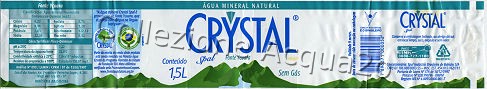 Crystal, Fonte Ycuara (analysis 1997) - Foresta do Futuro AguaVCrystal - SemGas 1,5 L [150507]