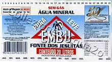 EMBU, Fonte dos Jesuitas (Analisys 1991) SemGas 20,0 L [170507]
