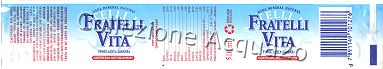 FRATELLI VITA Fonte Santa Barbara (analysis 1999) -etichetta plastificata- Gaseificada Artificialmente 0,51 L   [251107]