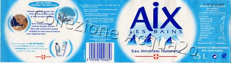 Aix Les Bains (best before end 2003) Srss Pet Nat 1,5 L