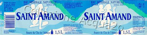 Saint Amand Source de Clos de L'Abbaye b1993-12 emn Nat 1,5 L