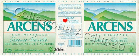 Arcens (b1993) emn "Le Bien Etre Au Quotidien" petillante 1,25 L