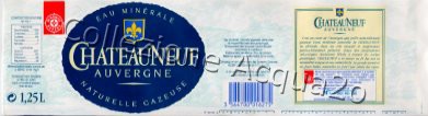 Chateauneuf Auvergne gazeuse 1,25 L + 0,5 L