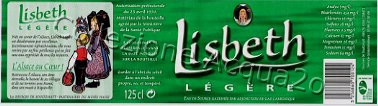 Lisbeth - lgre - eau de source gazifie par adjonction de gaz carbonique - 1,25 L
