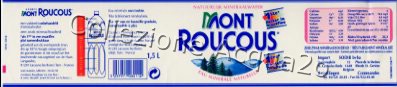 Mont Roucous EXP Belgium -Natuurlijgt Mineraalwater- 1,5 L + 0,5 L