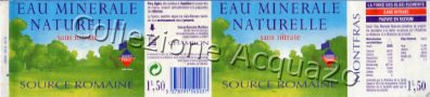 Montfras Source Romaine -eau de source- 1,5 L