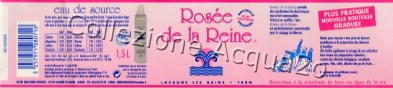 Rose de la Reine -eau de source- 1,5 L + 0,5 L