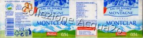 Source Montclar -eau de source de montagne- 0,5 L
