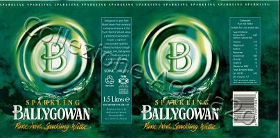 Ballygowan sparkling 1,5 L