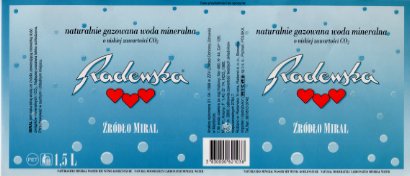 Radenska (analysis 1998) exp Poland 1,5L