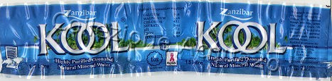 Kool (analysis -) plastic label - Nat 1,5 L   [200609]