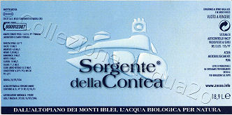 Sorgente della Contea (analisi 2006) PET 18.9 L   [010909]