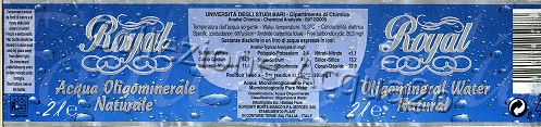 Royal (analisi 2006) PET Nat 2,0 L   [120909]