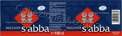 S'Abba (analisi - ) acqua destinata al consumo umano PETFriz 1,5 L   [151109