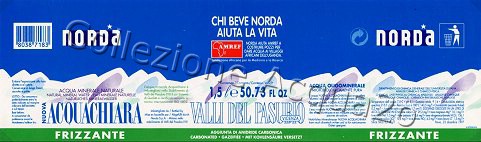 Nuova Acquachiara (analisi 1997) (p1)  pet Friz 1,5 L