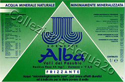 Sorgente Alva (analisi 1997) VE Friz 1,0 L