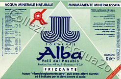 Sorgente Alba (analisi 1997) -Vendita a domicilio- VE Friz 0,92 L