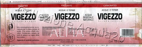 ALPIA VIGEZZO (analisi 1994) PET Friz 1,5 L   [130208]