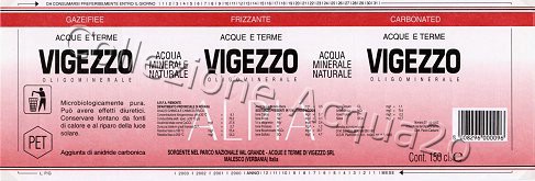 Alpia Vigezzo (analisi 1998) pet Friz 1,5 L