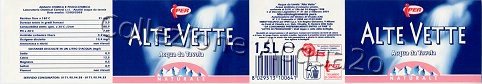 Alte Vette (analisi 2003) PET Nat 1,5 L