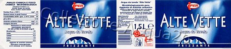 Alte Vette (analisi 2000) pet Frizz 1,5 L