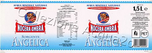 Sorgente Angelica (analisi 1999) Pet Leg Friz 1,5 L
