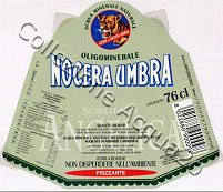 Sorgente Angelica (analisi 1999) etichetta trapezoidale - vetro Friz 0,76 L
