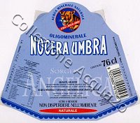 Sorgente Angelica (analisi 1999) etichetta trapezoidale - vetro Friz 0,76 L