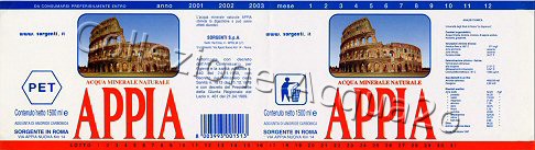 Appia (analisi 1997) PET Nat 1,5 L 