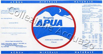 Sorgente Apua (analisi 1980) VE Nat 0,92 L   [120909]