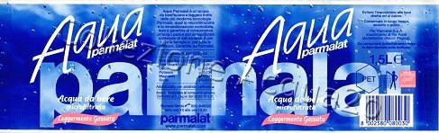 Aqua Parmalat () -Acqua da bere microfiltrata- Leggermente gassata 1,5 L