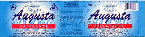 Nuova Augusta, Sorgente Fornace (analisi 2000) Pet Friz 1,5 L