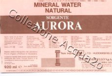 Sorgente Aurora (analisi 1975) EXP Gran Bretagna N 0,92 L