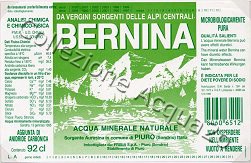 Bernina (analisi 1995) vetro Friz 0,92 L