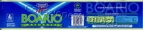 Boario Activ Danone (analisi 2000) pet Nat 1,5 L