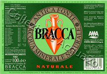Antica Fonte BRACCA (analisi 1999) VE Nat 1,0 L