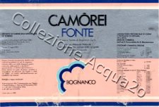 Fonte Camorei (analisi 1974) vetro Nat 0,92 L