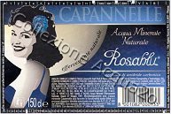 Capannelle Rosablu (analisi 1997) PET Friz 1,5 L + 0,5 L