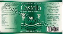 Castello (analisi 1998) vetro Nat 1,0 L