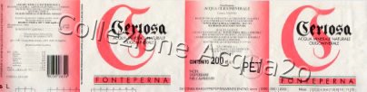 Certosa Fonte Perna (Analisi 1999) pet Nat 2,0 L + 1,5 L + 1,0 L 