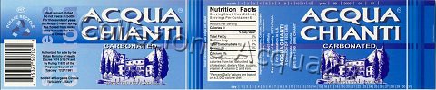 Acqua Chianti, Sorgente Cintoia (analisi -) EXP USA - PET Friz 1,5 L