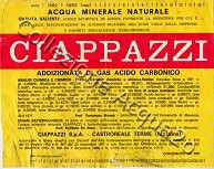 Ciappazzi (analisi 1977) vetro Friz 0,92 L