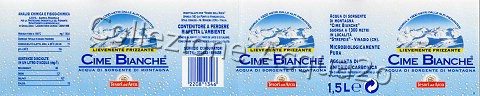 Cime Bianche (x Tesori dell'Arca) (analisi 1998) PET LegFriz 1,5 L